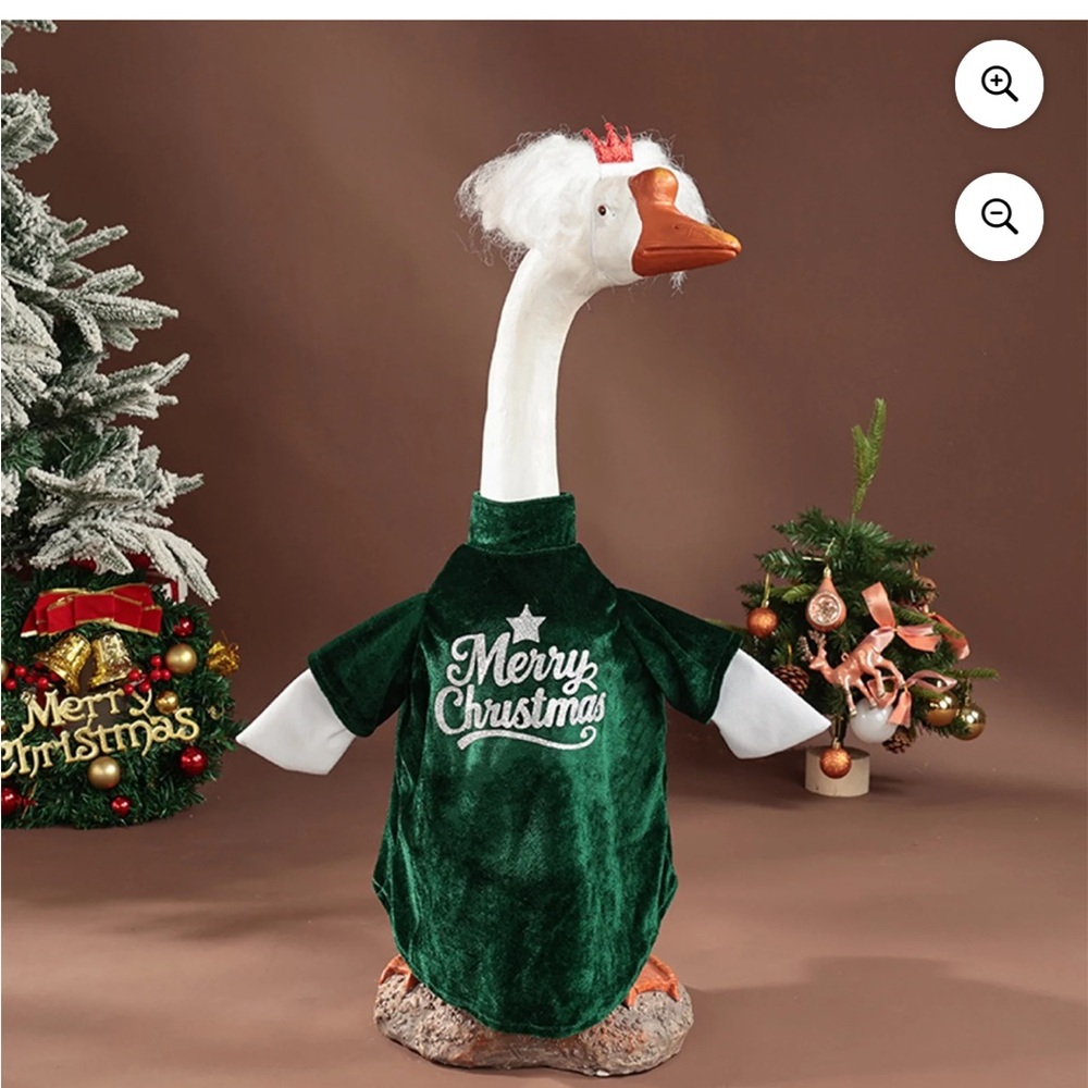 BRAND NEW Green Christmas Goose Outfit
